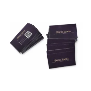 Tarjetas Personales Doble Faz