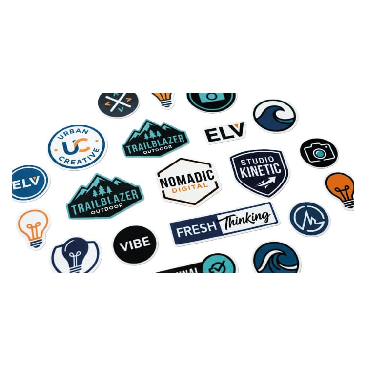 Stickers Troquelados de Marca Portada Stickers troquelados personalizados con logo de marca