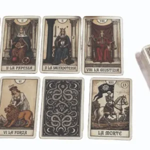 Tarot Vintage personalizado con efecto envejecido y estética retro