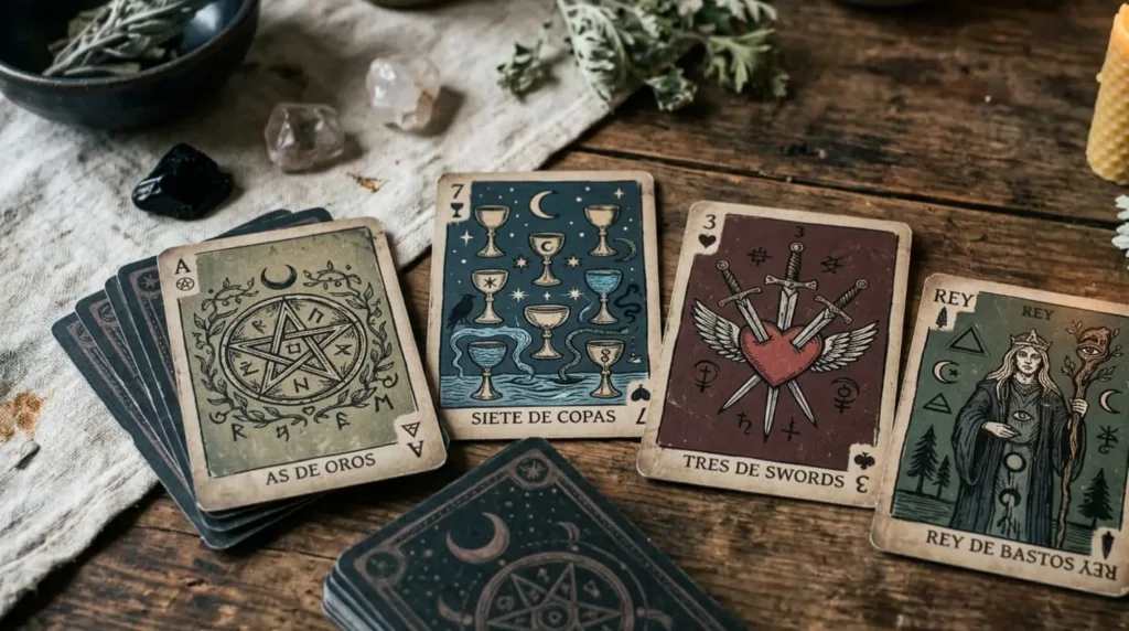 Significado de las cartas españolas en tarot