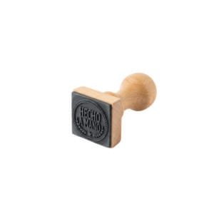 Sello de Madera "Hecho a Mano" Genérico